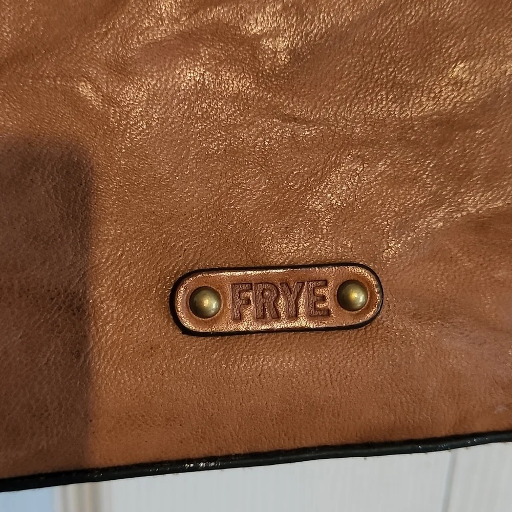 Frye Tan Leather Crossbody Bag - Picture 8 of 14